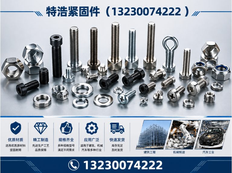 邱县工程紧固件展示图